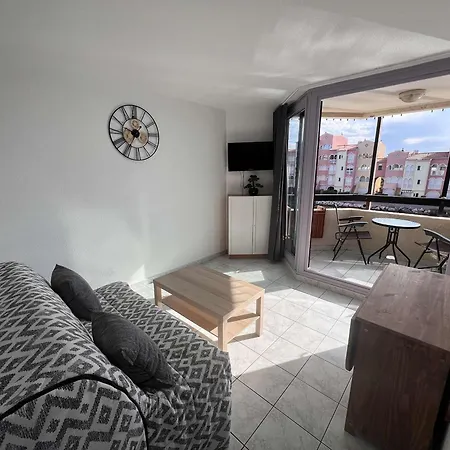 Studio Cabine Avec Piscine Chauffee A Cap Coudalere, Proche Mer Et Commodites - Fr-1-431-215 アパート