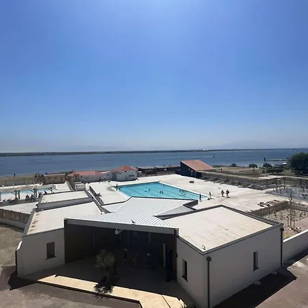 Appartement Studio Cabine Avec Piscine Chauffee A Cap Coudalere, Proche Mer Et Commodites - Fr-1-431-215